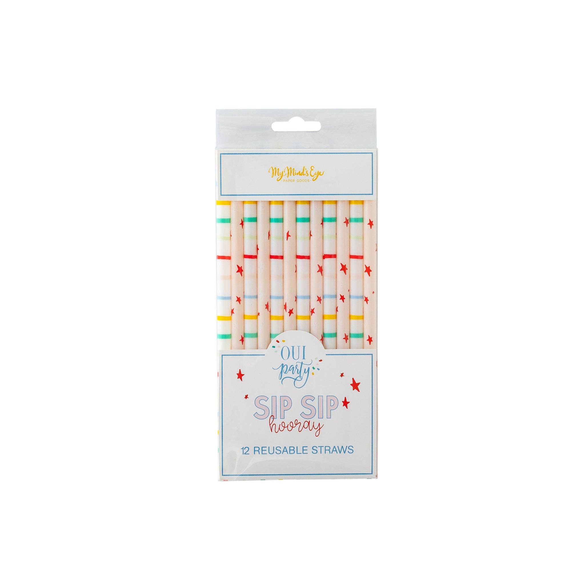 OPB813 - Oui Party Birthday Straws - Oh My Darling Party Co-Faire #Fringe_Backdrop#