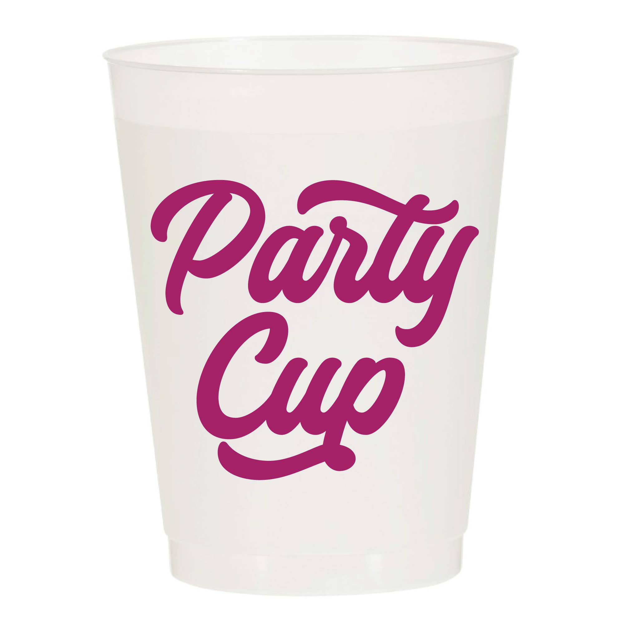 Party Cup Reusable Cups - Set of 10 Cups - Oh My Darling Party Co-Faire #Fringe_Backdrop#