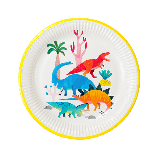 Party Dinosaur Plates - Oh My Darling Party Co-dinodino four platesdino rawr #Fringe_Backdrop#