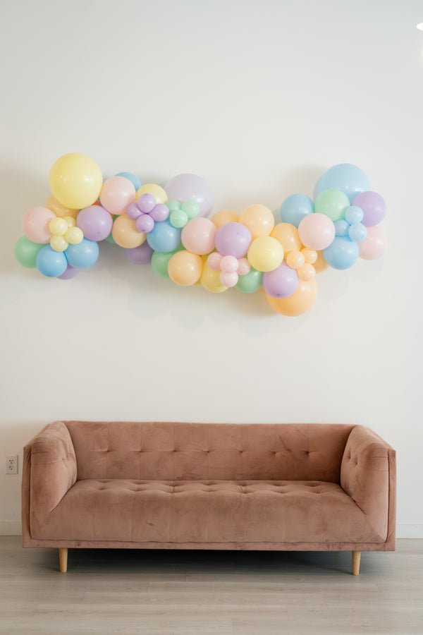 Pastel Balloon Kit - Oh My Darling Party Co-balloonspink balloons #Fringe_Backdrop#