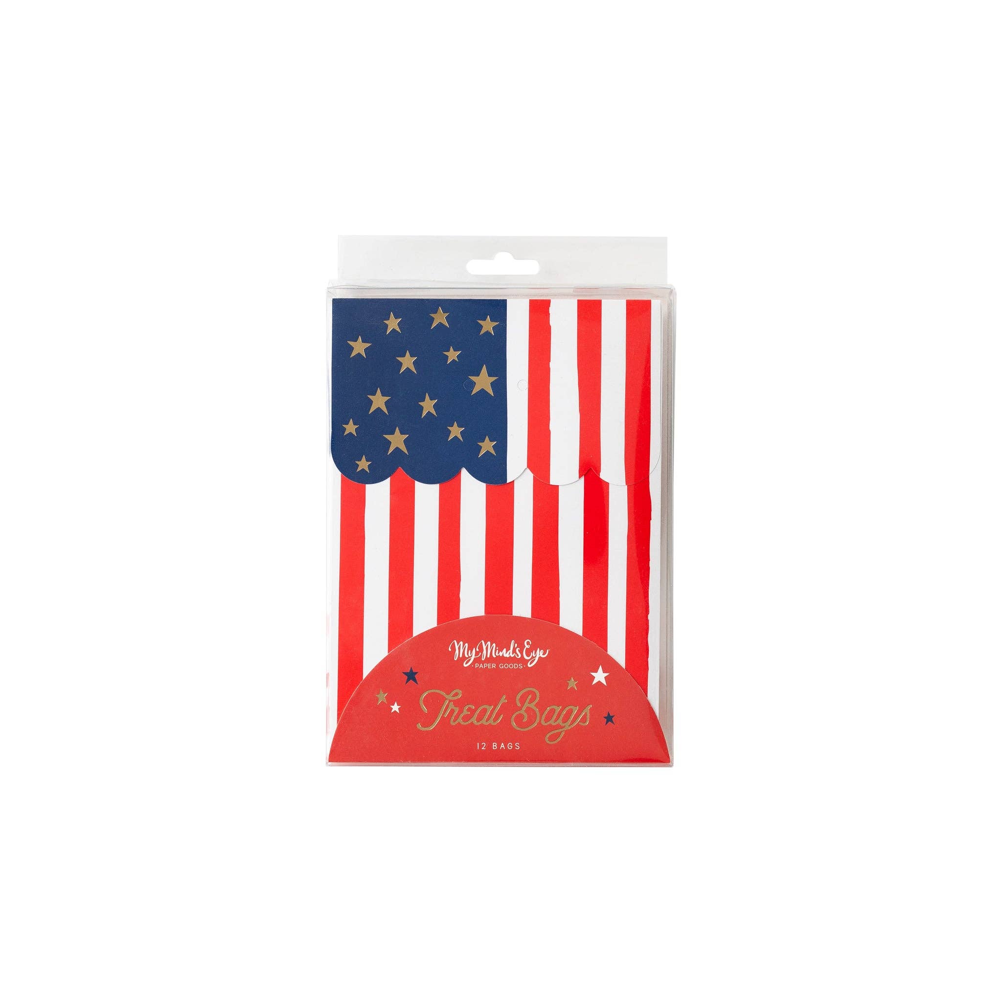 PLFB87 - Flag Treat Bags - Oh My Darling Party Co-Faire #Fringe_Backdrop#