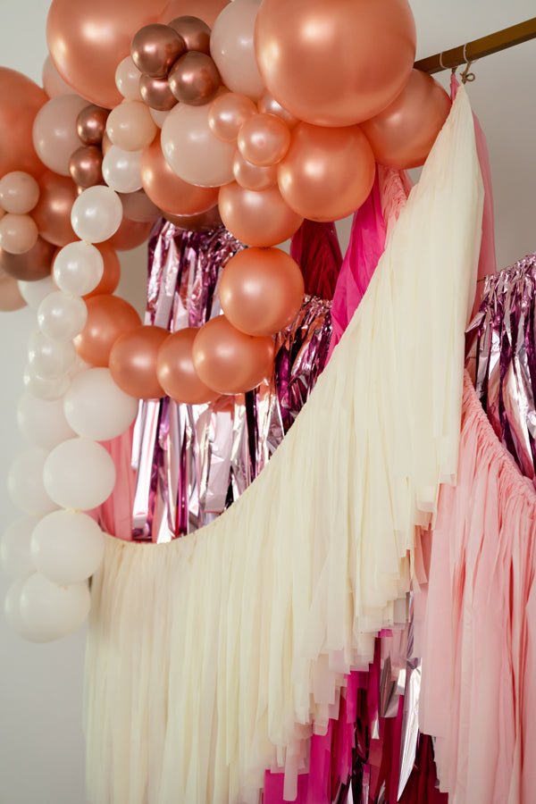 Pretty In Pink Garland Set - Oh My Darling Party Co- #Fringe_Backdrop#