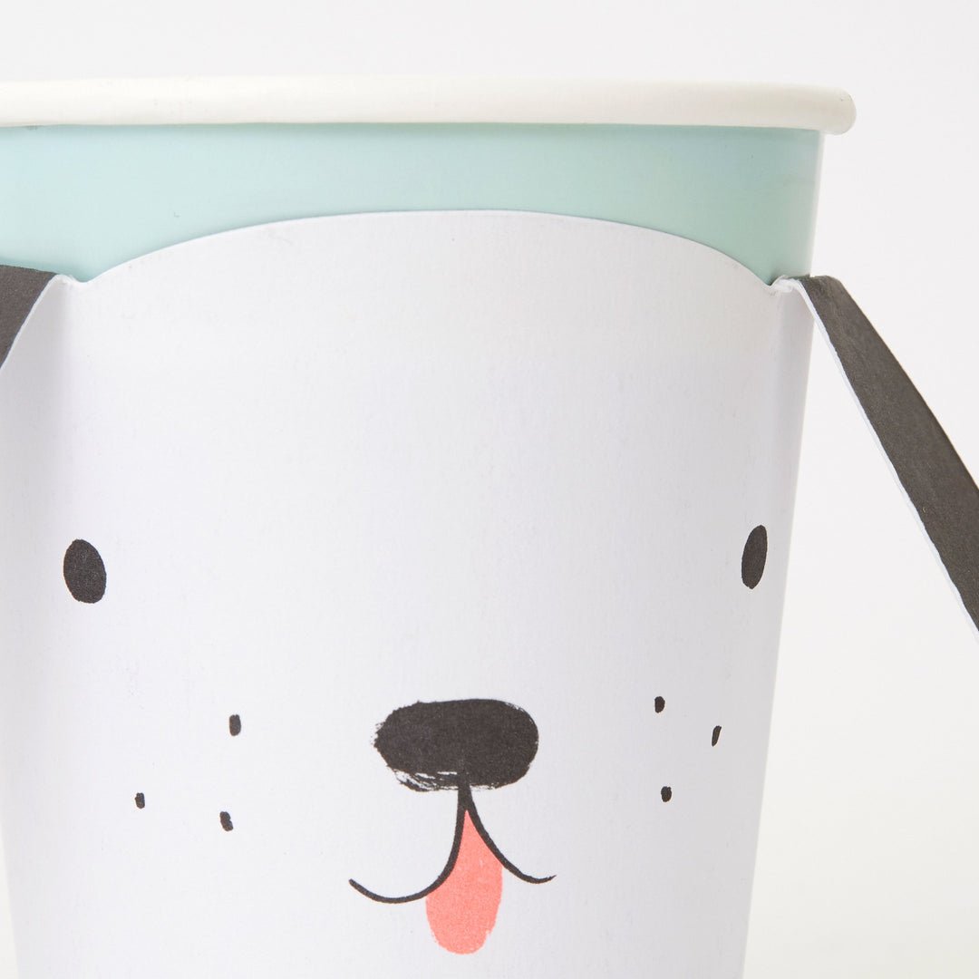 Puppy Dog Party Cups - Oh My Darling Party Co-birthday cupscupspaper cups #Fringe_Backdrop#