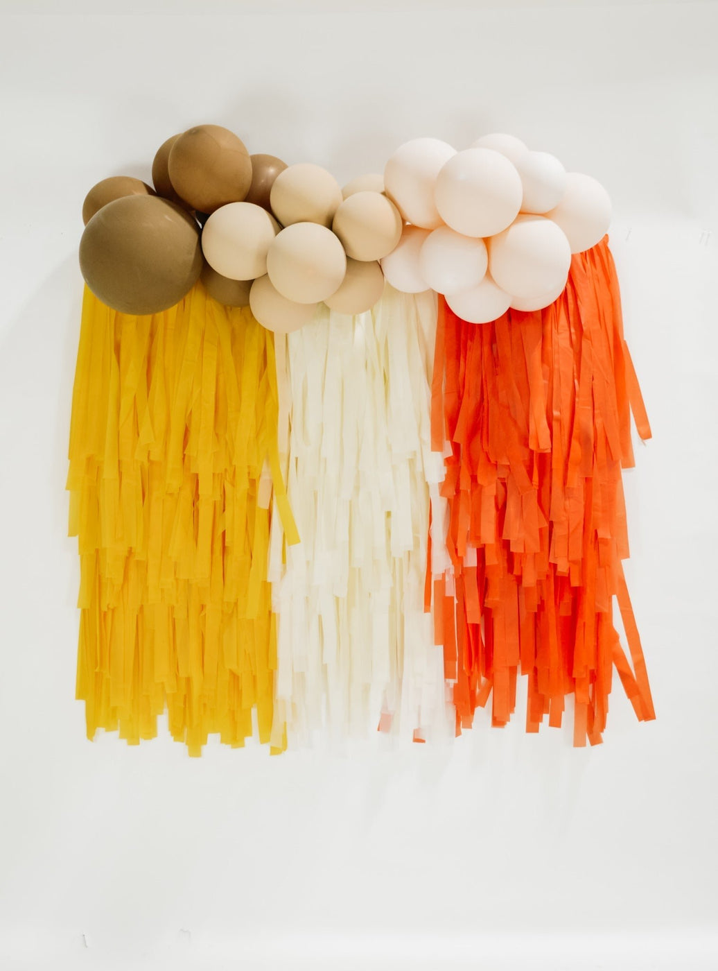 Ready to Ship- Candy Corn Backdrop - Oh My Darling Party Co-Candycandy cornchristmas 22 #Fringe_Backdrop#