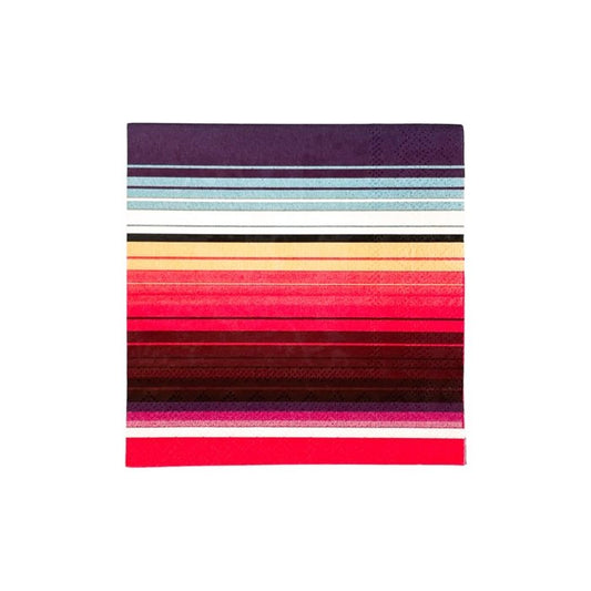 Red Serape Cocktail Napkins - Oh My Darling Party Co-1st rodeococktail napkinscolorful napkins #Fringe_Backdrop#