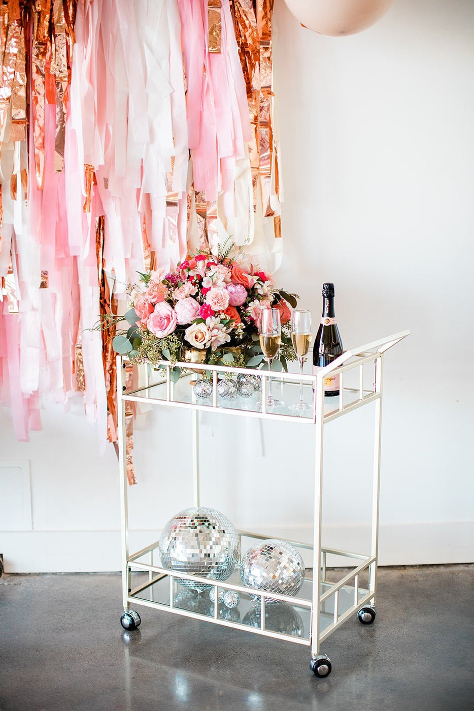 Rosé All Day Backdrop - Oh My Darling Party Co-baby showerbarbieblush #Fringe_Backdrop#
