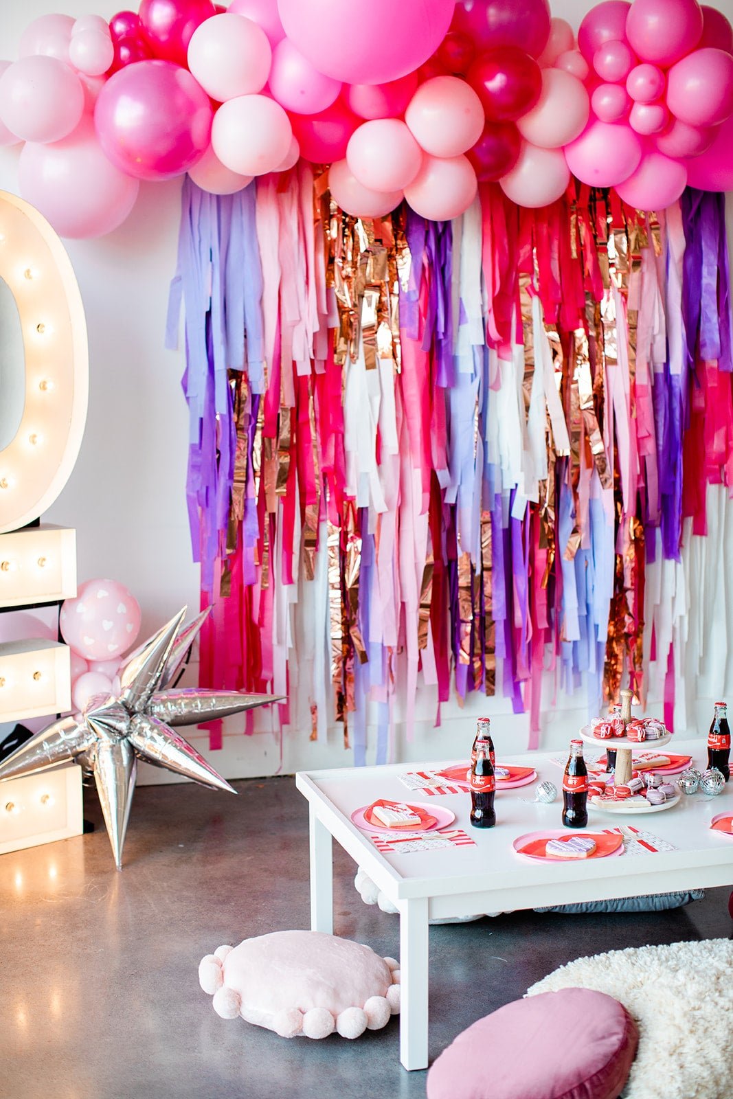 Royally Sweet Backdrop - Oh My Darling Party Co-amethystbaby showerbachelorette #Fringe_Backdrop#