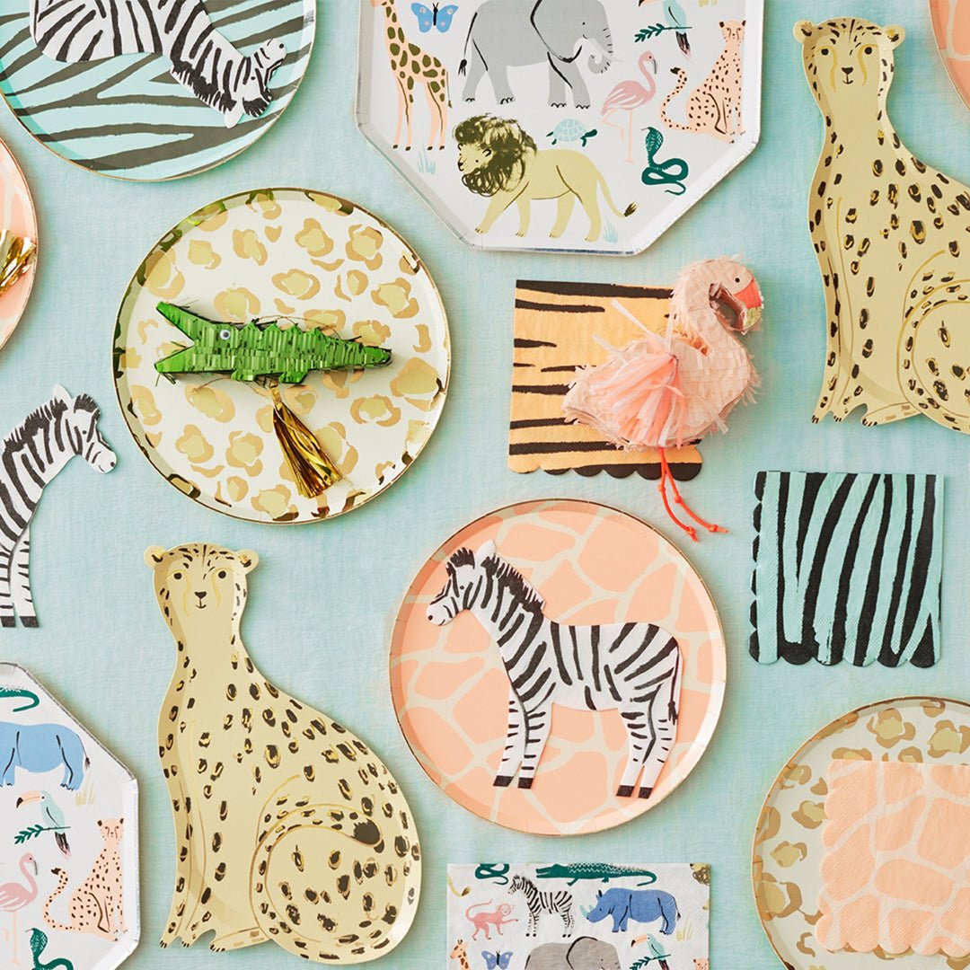 Safari Animals Large Napkins - Oh My Darling Party Co-junglenapkinspaper napkins #Fringe_Backdrop#