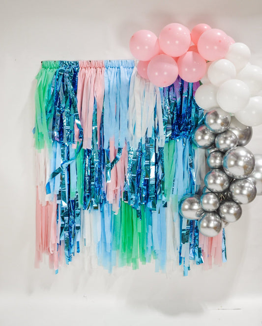 Sleigh My Name Backdrop - Oh My Darling Party Co-birthday partychristmaschristmas 22 #Fringe_Backdrop#