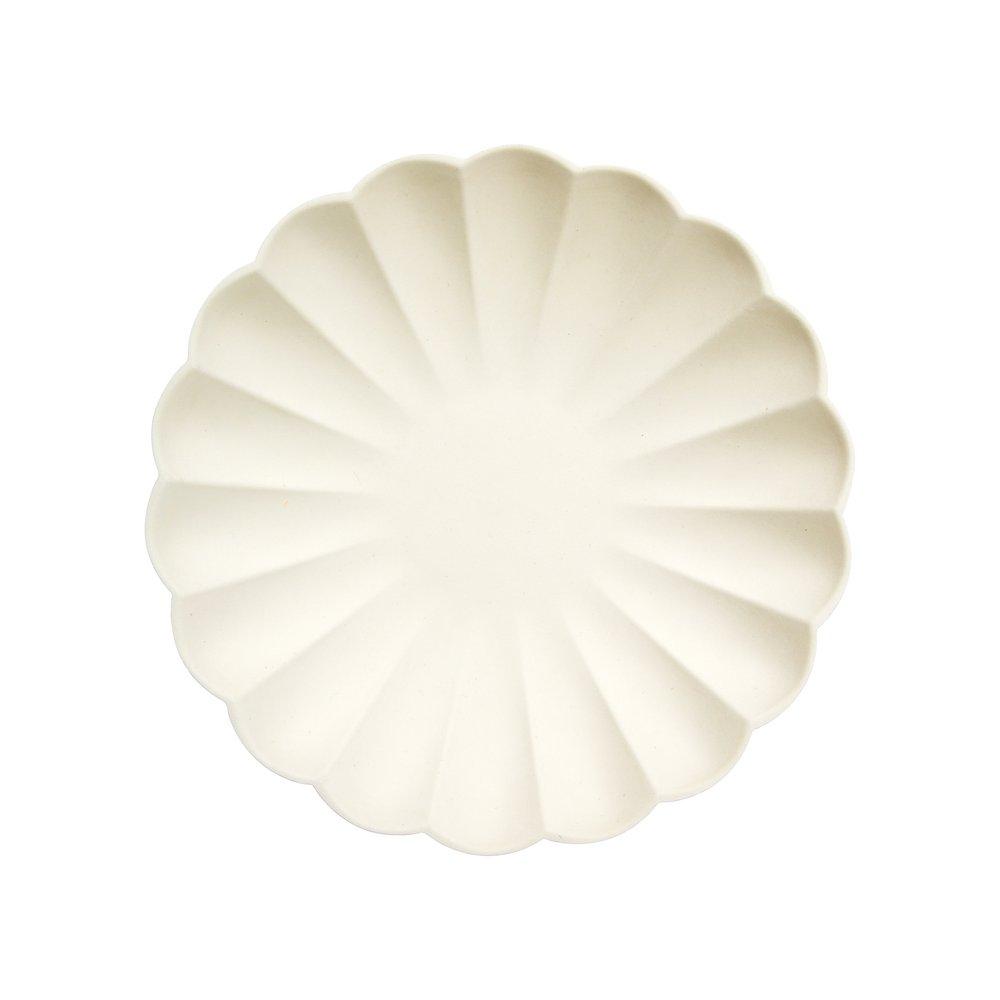 Small Cream Compostable Plates - Oh My Darling Party Co-1924454th july4th of July #Fringe_Backdrop#
