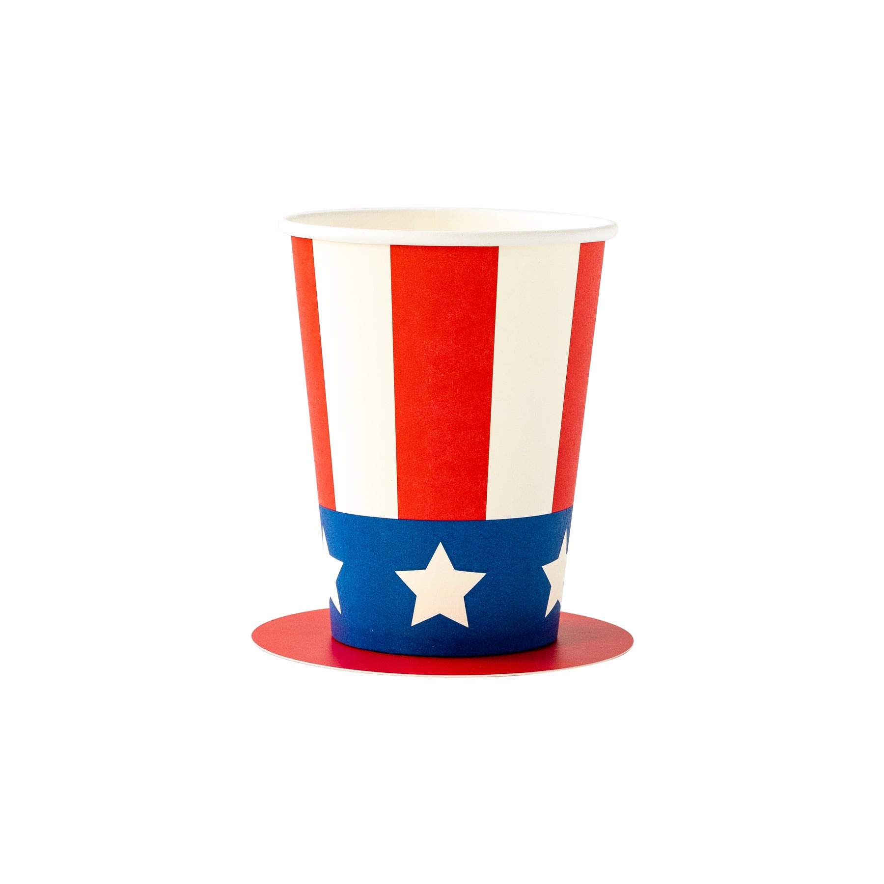 Uncle Sam Paper Cups - Oh My Darling Party Co-4th july4th of Julyamerica #Fringe_Backdrop#